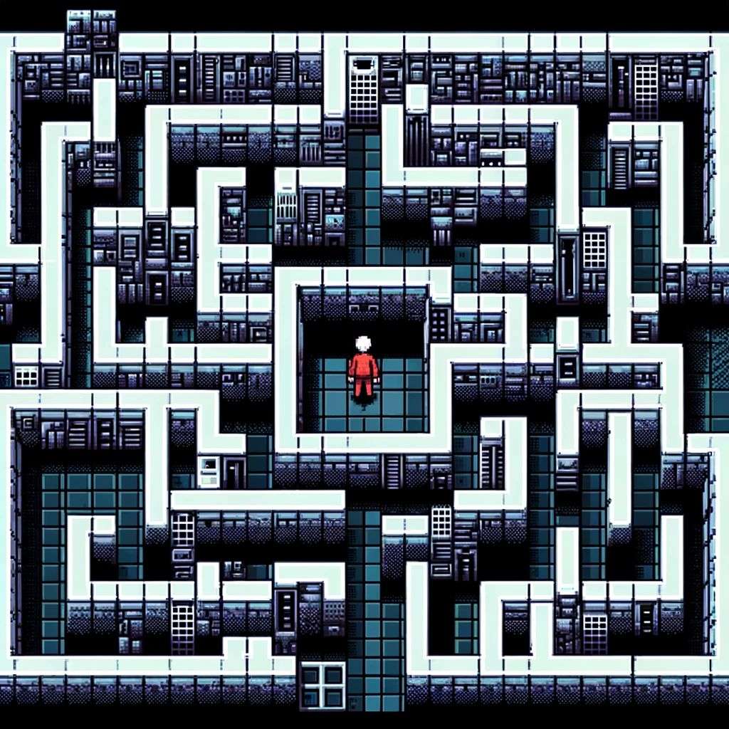 a representation of anxiety, game design